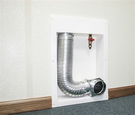 metal dryer boxes|wall mount dryer outlet box.